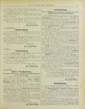 Amtsblatt der landesfürstlichen Hauptstadt Graz 18991121 Seite: 23