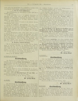 Amtsblatt der landesfürstlichen Hauptstadt Graz 18991130 Seite: 21