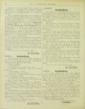 Amtsblatt der landesfürstlichen Hauptstadt Graz 18991130 Seite: 22