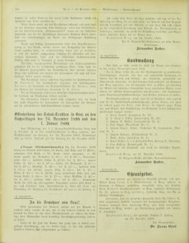 Amtsblatt der landesfürstlichen Hauptstadt Graz 18991220 Seite: 32