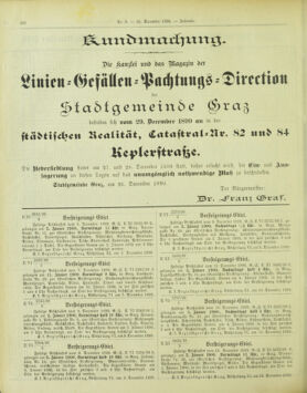 Amtsblatt der landesfürstlichen Hauptstadt Graz 18991231 Seite: 38