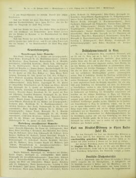 Amtsblatt der landesfürstlichen Hauptstadt Graz 19000220 Seite: 22