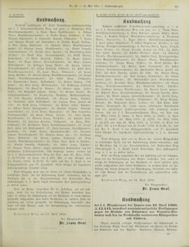 Amtsblatt der landesfürstlichen Hauptstadt Graz 19000510 Seite: 41