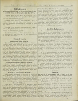 Amtsblatt der landesfürstlichen Hauptstadt Graz 19000520 Seite: 25