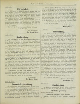 Amtsblatt der landesfürstlichen Hauptstadt Graz 19000531 Seite: 5