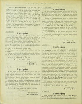 Amtsblatt der landesfürstlichen Hauptstadt Graz 19000620 Seite: 22