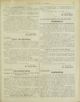 Amtsblatt der landesfürstlichen Hauptstadt Graz 19000710 Seite: 13