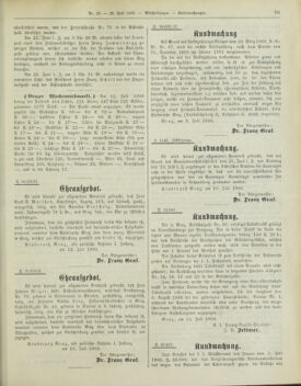 Amtsblatt der landesfürstlichen Hauptstadt Graz 19000720 Seite: 21