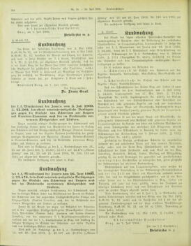 Amtsblatt der landesfürstlichen Hauptstadt Graz 19000720 Seite: 22