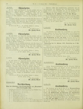 Amtsblatt der landesfürstlichen Hauptstadt Graz 19010131 Seite: 22