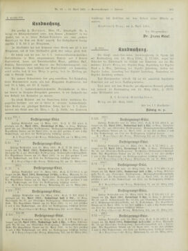 Amtsblatt der landesfürstlichen Hauptstadt Graz 19010410 Seite: 23