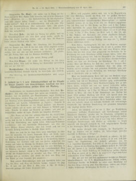 Amtsblatt der landesfürstlichen Hauptstadt Graz 19010421 Seite: 23