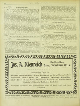 Amtsblatt der landesfürstlichen Hauptstadt Graz 19010731 Seite: 28