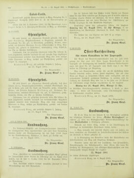 Amtsblatt der landesfürstlichen Hauptstadt Graz 19010821 Seite: 42