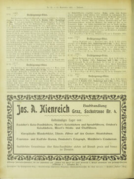 Amtsblatt der landesfürstlichen Hauptstadt Graz 19010930 Seite: 24