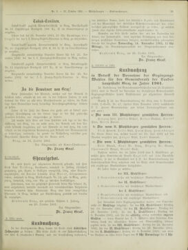 Amtsblatt der landesfürstlichen Hauptstadt Graz 19011031 Seite: 31