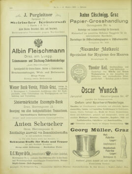 Amtsblatt der landesfürstlichen Hauptstadt Graz 19011031 Seite: 34