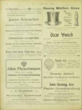 Amtsblatt der landesfürstlichen Hauptstadt Graz 19011110 Seite: 32