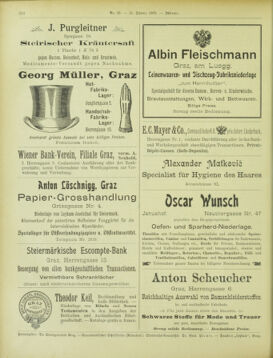 Amtsblatt der landesfürstlichen Hauptstadt Graz 19020111 Seite: 48