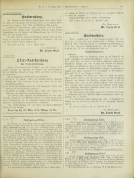 Amtsblatt der landesfürstlichen Hauptstadt Graz 19020311 Seite: 49