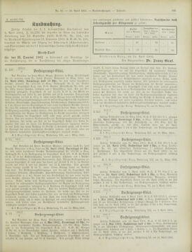 Amtsblatt der landesfürstlichen Hauptstadt Graz 19020420 Seite: 29