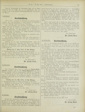 Amtsblatt der landesfürstlichen Hauptstadt Graz 19020520 Seite: 11