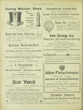 Amtsblatt der landesfürstlichen Hauptstadt Graz 19020520 Seite: 14