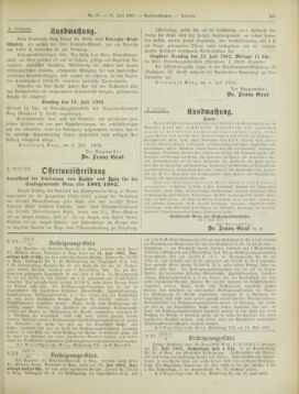 Amtsblatt der landesfürstlichen Hauptstadt Graz 19020710 Seite: 23