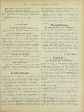 Amtsblatt der landesfürstlichen Hauptstadt Graz 19030220 Seite: 23