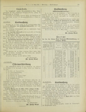 Amtsblatt der landesfürstlichen Hauptstadt Graz 19030310 Seite: 13