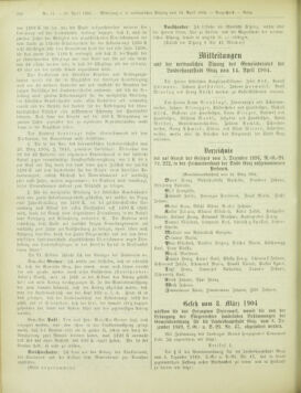 Amtsblatt der landesfürstlichen Hauptstadt Graz 19040420 Seite: 22