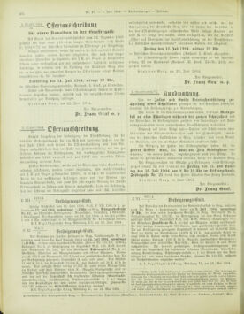 Amtsblatt der landesfürstlichen Hauptstadt Graz 19040701 Seite: 24