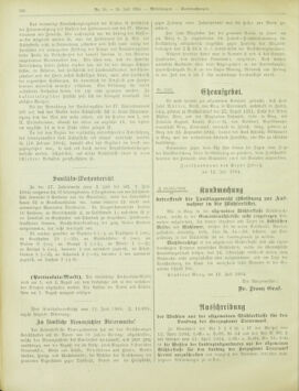 Amtsblatt der landesfürstlichen Hauptstadt Graz 19040720 Seite: 20