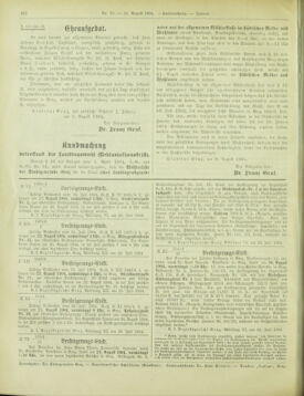 Amtsblatt der landesfürstlichen Hauptstadt Graz 19040810 Seite: 20