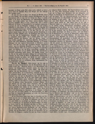 Amtsblatt der landesfürstlichen Hauptstadt Graz 19050110 Seite: 13