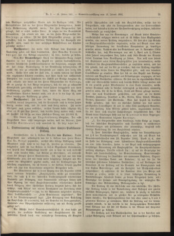 Amtsblatt der landesfürstlichen Hauptstadt Graz 19050120 Seite: 7