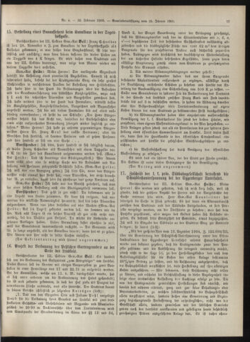 Amtsblatt der landesfürstlichen Hauptstadt Graz 19050210 Seite: 13