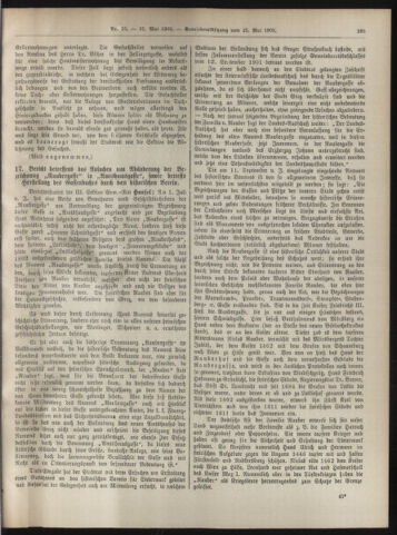 Amtsblatt der landesfürstlichen Hauptstadt Graz 19050531 Seite: 11