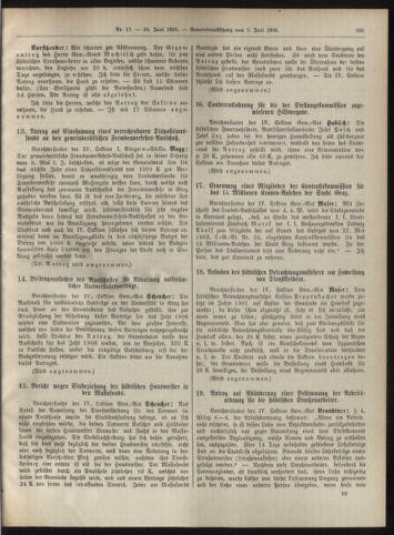 Amtsblatt der landesfürstlichen Hauptstadt Graz 19050620 Seite: 9