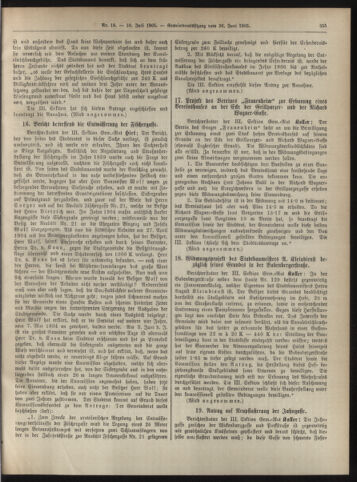 Amtsblatt der landesfürstlichen Hauptstadt Graz 19050710 Seite: 15