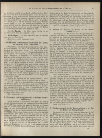 Amtsblatt der landesfürstlichen Hauptstadt Graz 19050720 Seite: 19