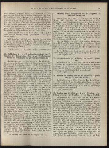 Amtsblatt der landesfürstlichen Hauptstadt Graz 19050720 Seite: 23