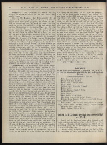 Amtsblatt der landesfürstlichen Hauptstadt Graz 19050720 Seite: 28