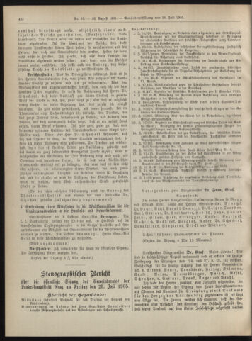 Amtsblatt der landesfürstlichen Hauptstadt Graz 19050820 Seite: 10