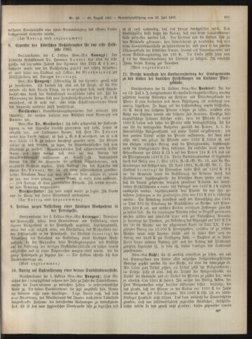 Amtsblatt der landesfürstlichen Hauptstadt Graz 19050820 Seite: 19