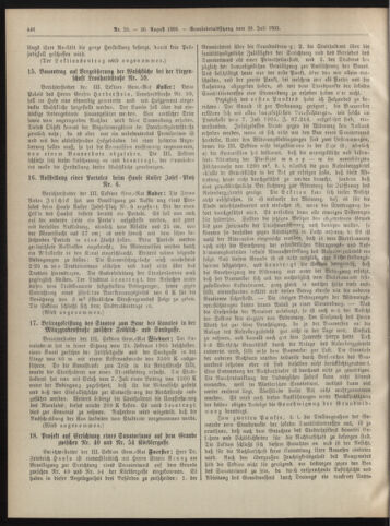 Amtsblatt der landesfürstlichen Hauptstadt Graz 19050820 Seite: 22