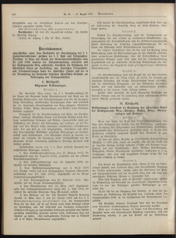 Amtsblatt der landesfürstlichen Hauptstadt Graz 19050820 Seite: 24