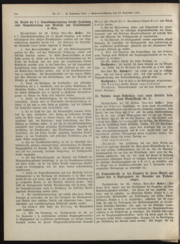 Amtsblatt der landesfürstlichen Hauptstadt Graz 19050930 Seite: 16