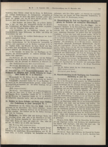 Amtsblatt der landesfürstlichen Hauptstadt Graz 19050930 Seite: 17