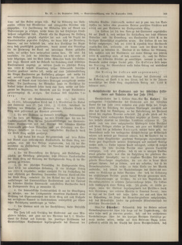 Amtsblatt der landesfürstlichen Hauptstadt Graz 19050930 Seite: 7